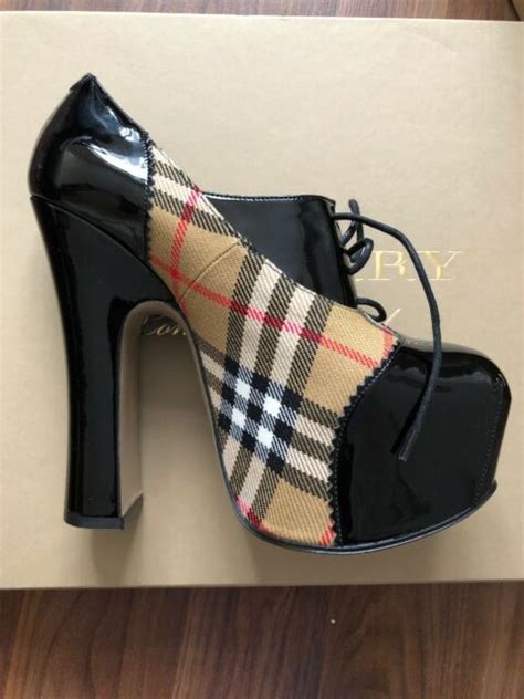 burberry pumps ebay|burberry heels high heel boots.